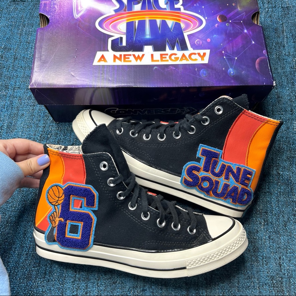 Converse x Space Jam Tune Squad CTAS 70 Hi Sneakers Limited Edition Women's 10